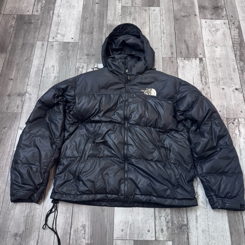 The North Face Men's Black Puffer Jacket Vintage 96 700 Retro Down Large VTG